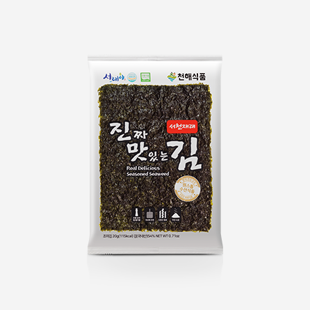 [천해식품]진짜 맛있는 재래김 20g x 30봉